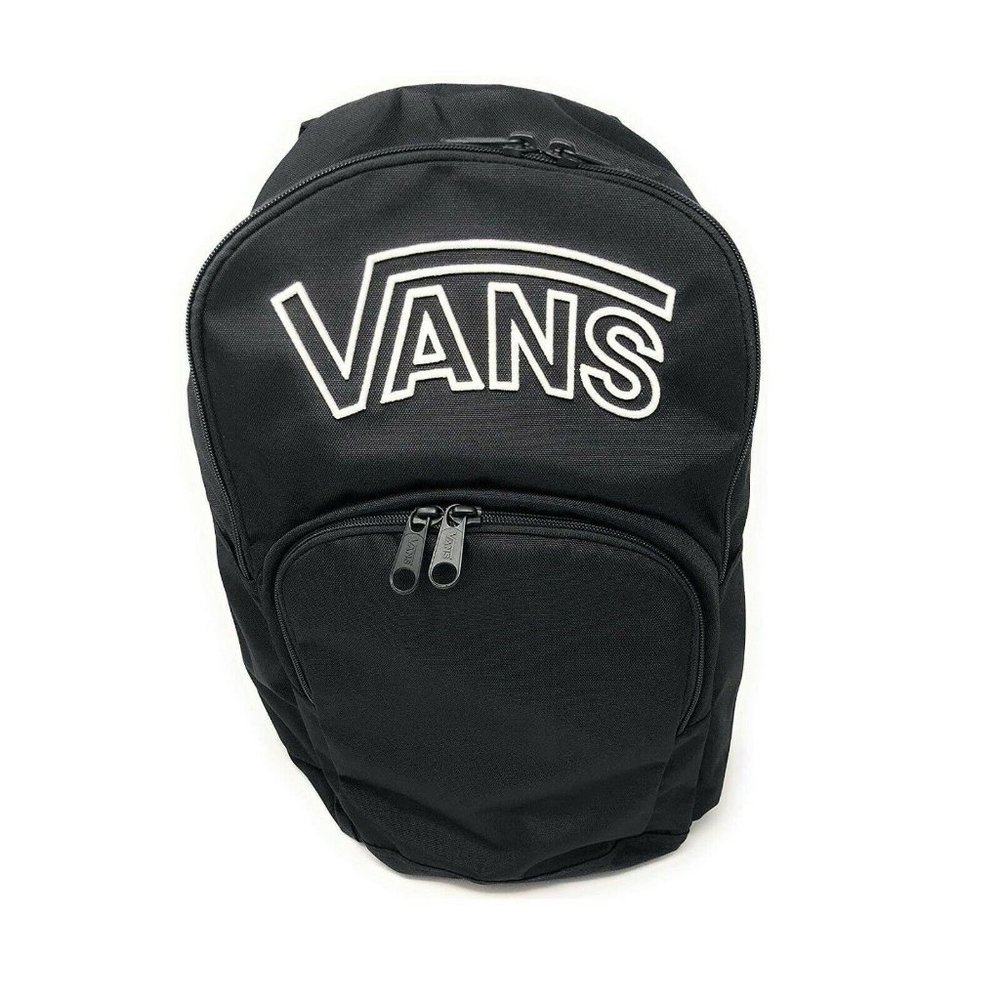 Vans Alumni Unisex Backpack, Skate Bag, School Bag (Black, OS ) 0075 007 NEW - Picture 1 of 3